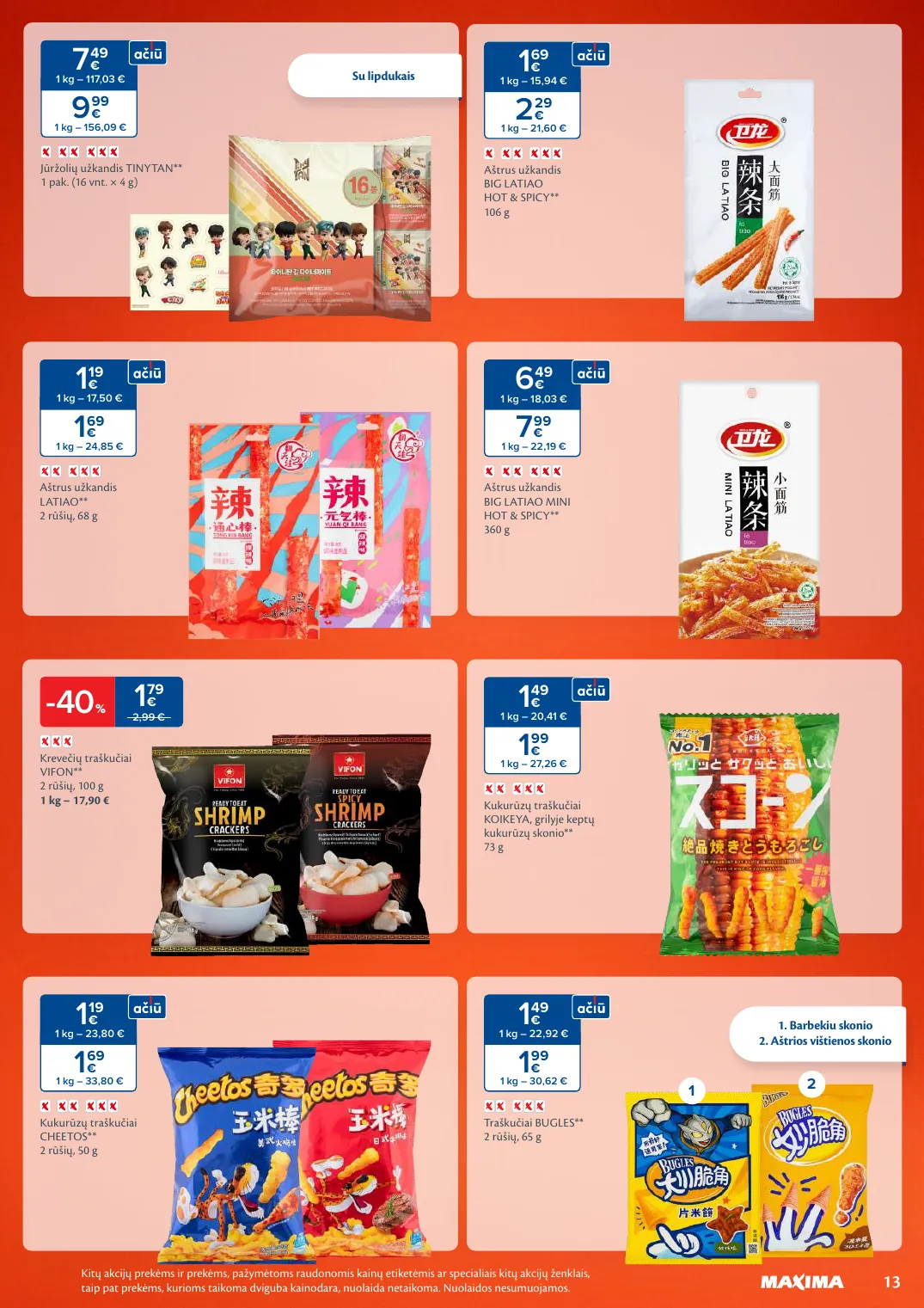 Maxima AZIJOS MĖNUO – p.13