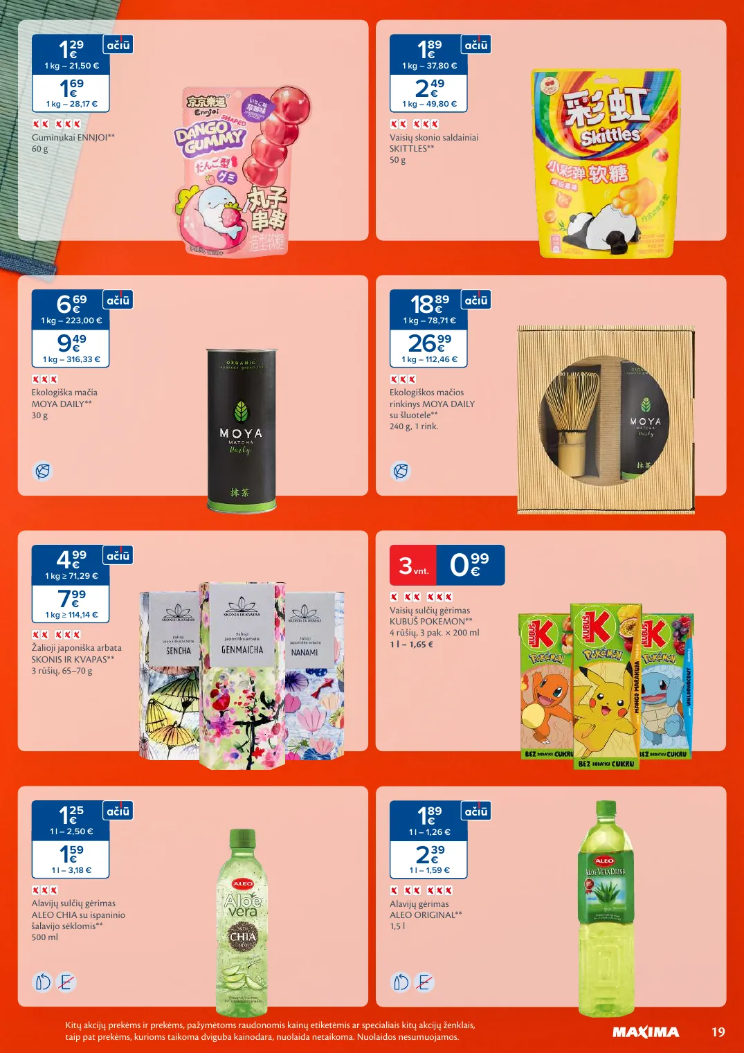 Maxima AZIJOS MĖNUO – p.19
