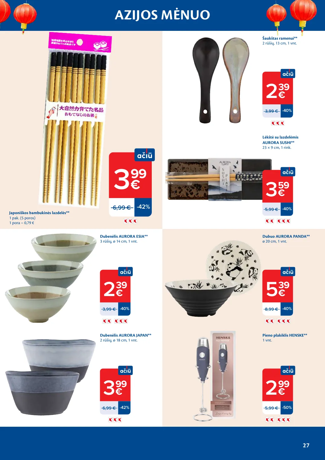 Maxima AZIJOS MĖNUO – p.27