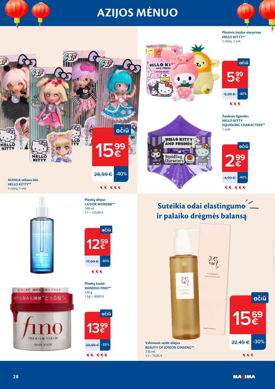 Maxima AZIJOS MĖNUO – p.28