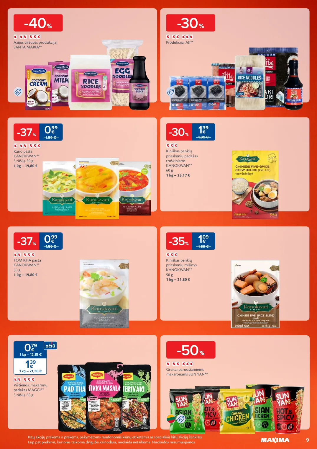 Maxima AZIJOS MĖNUO – p.9