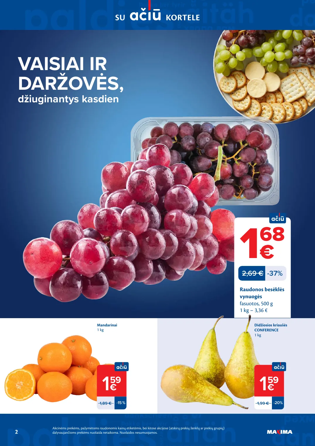 Maxima AČIŪ akcijų leidinys Nr. 11 – p.2