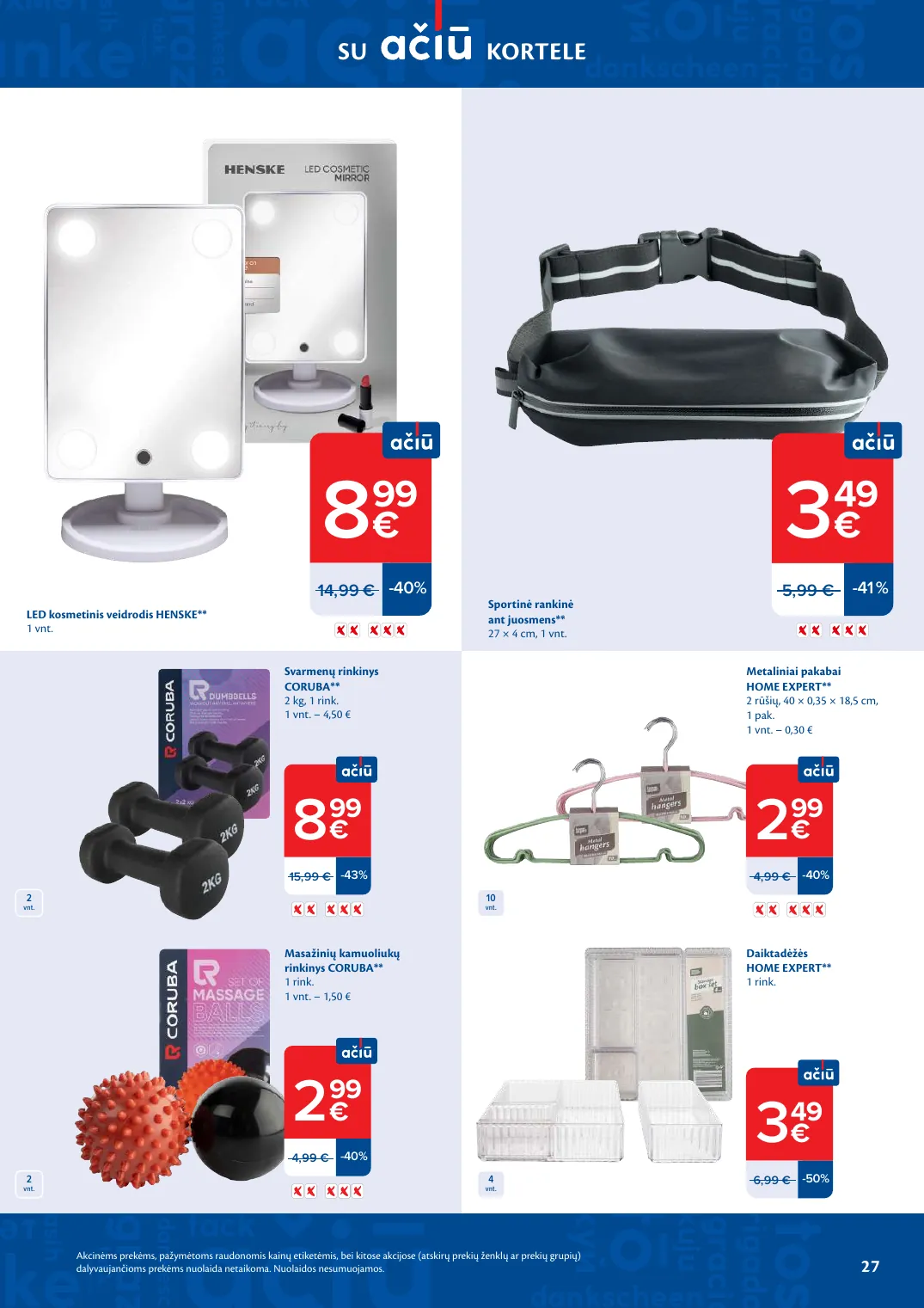 Maxima AČIŪ akcijų leidinys Nr. 11 – p.27