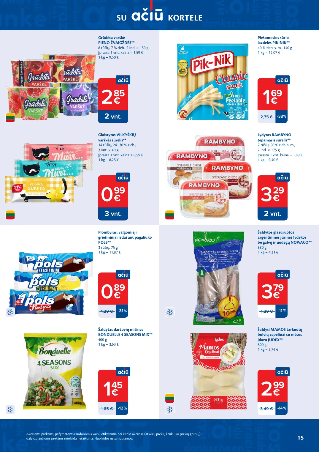 Maxima AČIŪ akcijų leidinys Nr. 13 – p.15