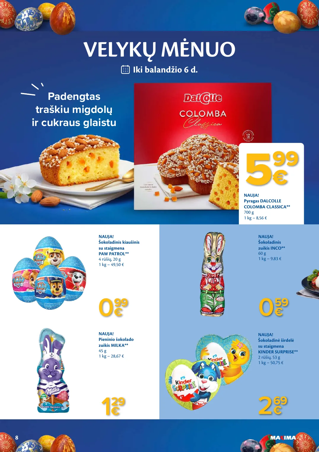 Maxima AČIŪ akcijų leidinys Nr. 13 – p.8