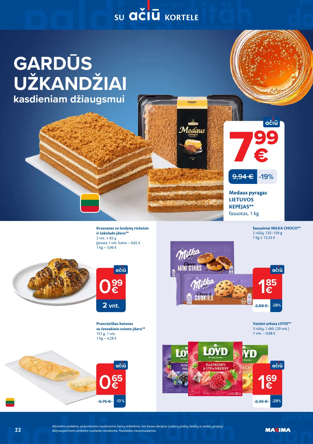 Maxima AČIŪ akcijų leidinys Nr. 14 – p.22