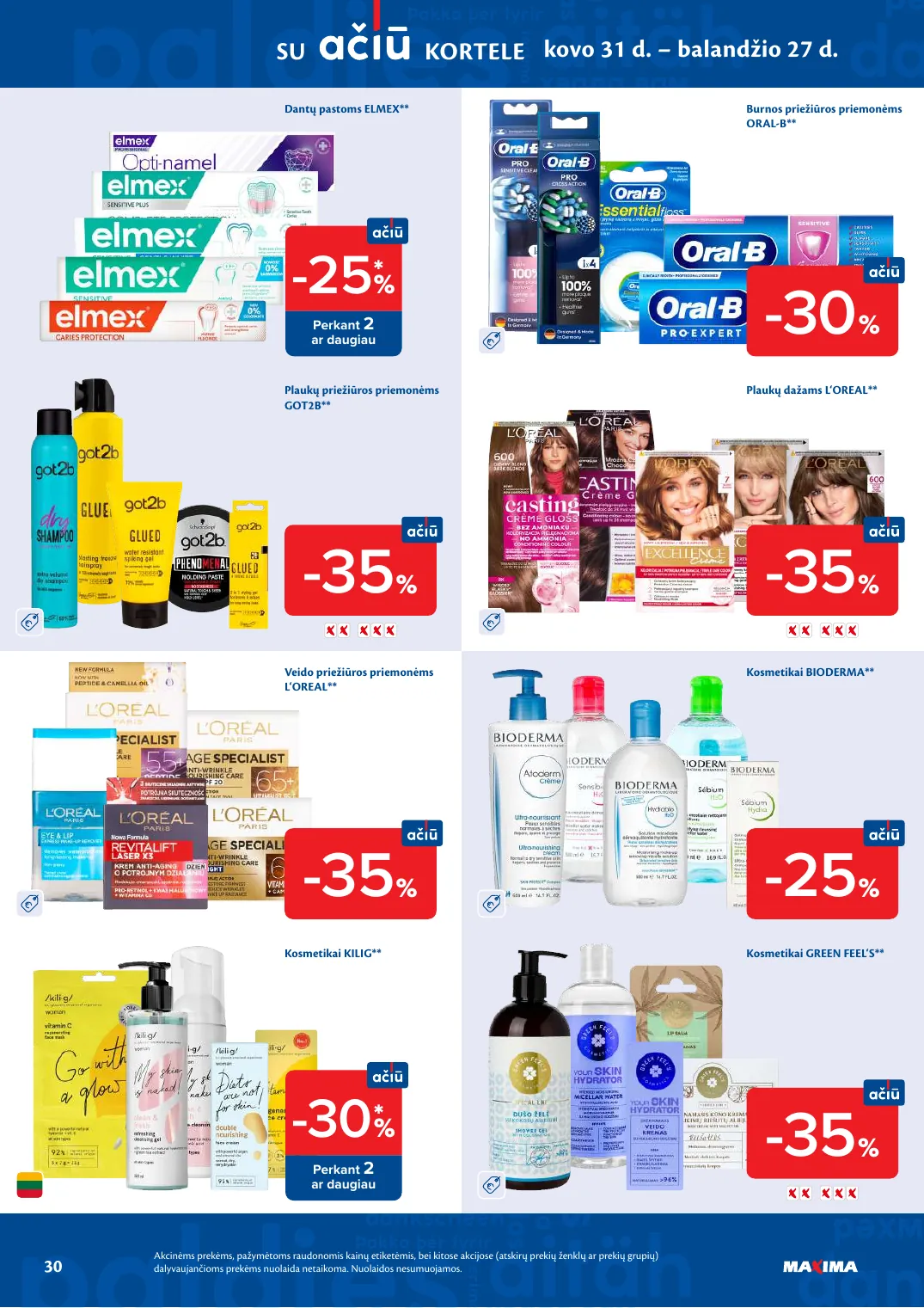 Maxima AČIŪ akcijų leidinys Nr. 15 – p.30