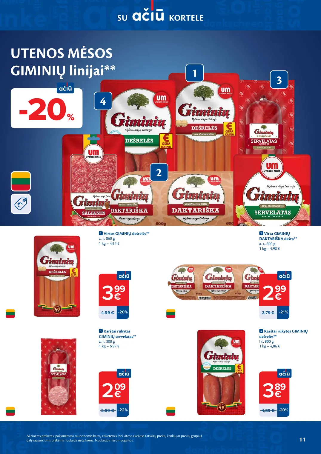 Maxima AČIŪ akcijų leidinys Nr. 16 – p.11