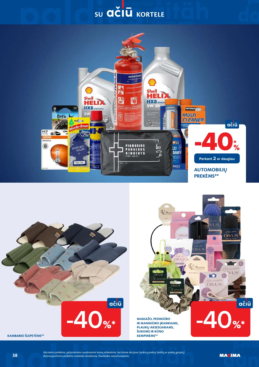 Maxima AČIŪ akcijų leidinys Nr. 16 – p.38