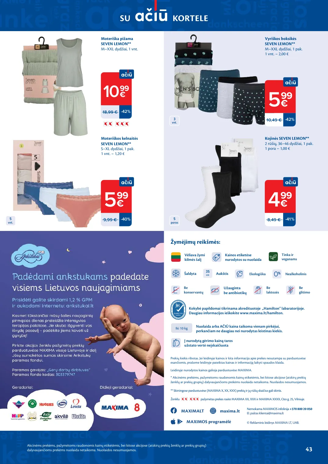 Maxima AČIŪ akcijų leidinys Nr. 16 – p.43