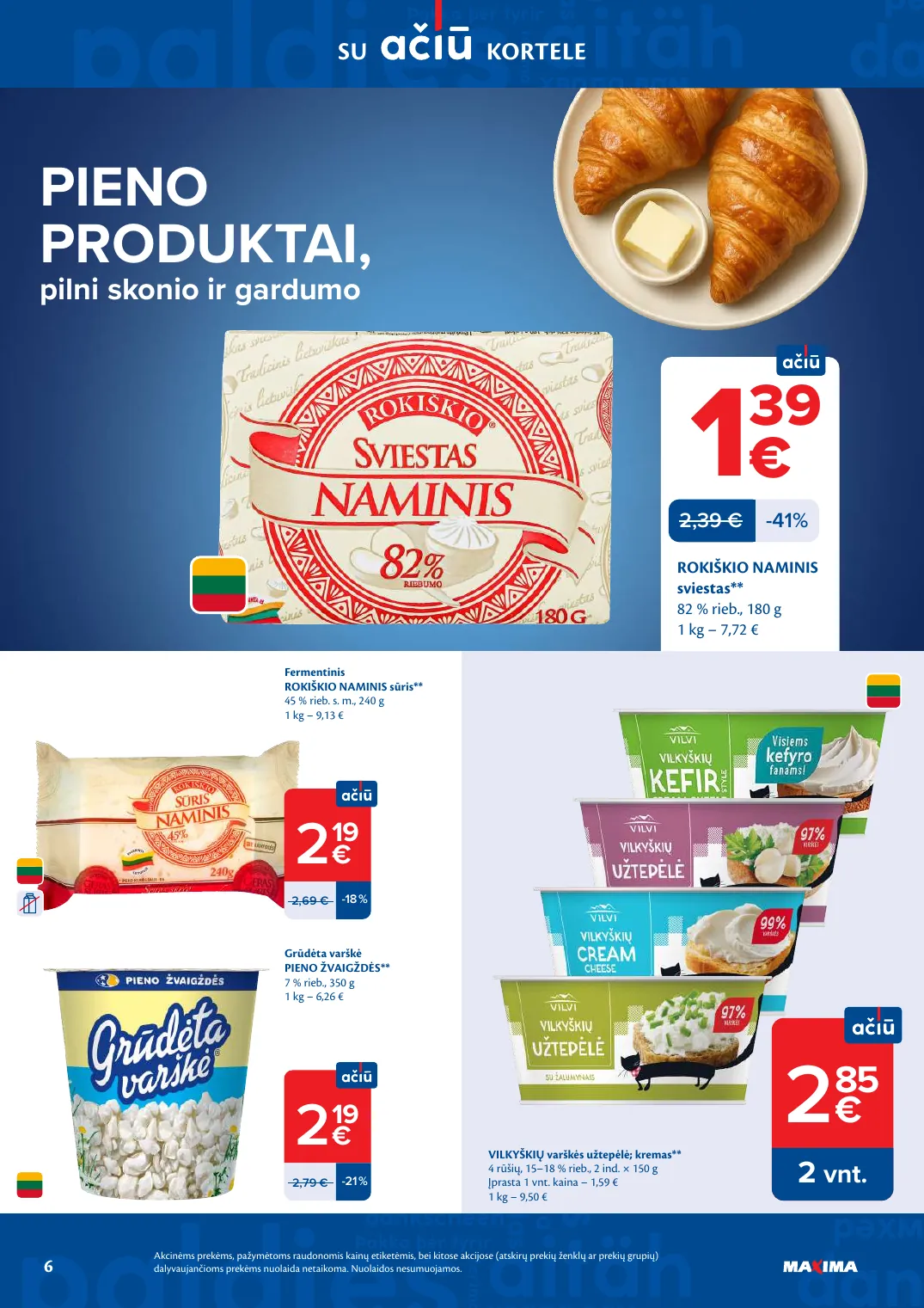 Maxima AČIŪ akcijų leidinys Nr. 16 – p.6