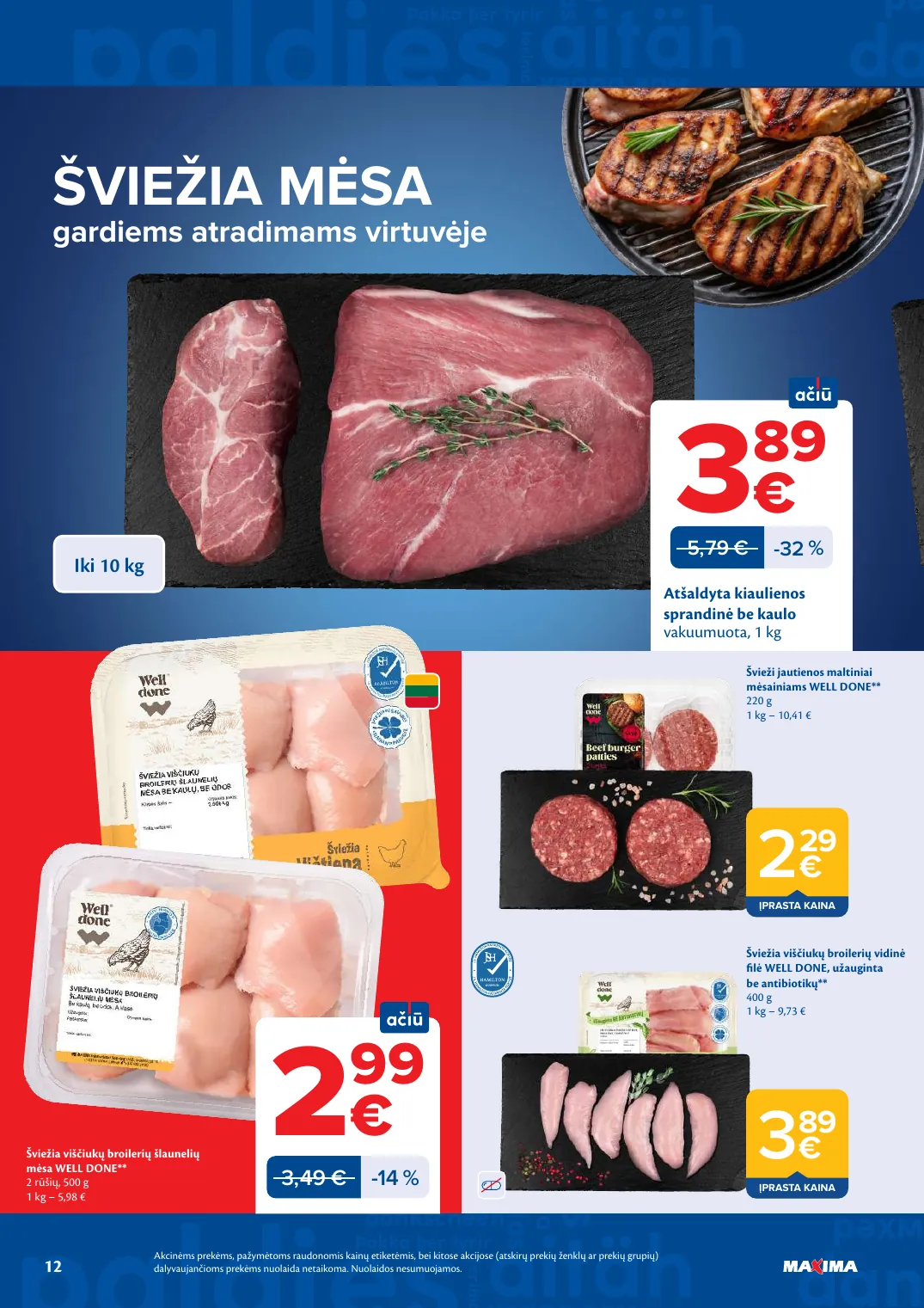 Maxima AČIŪ savaitinis leidinys Nr. 20 – p.12