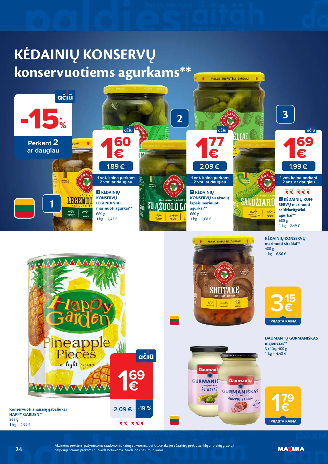 Maxima AČIŪ savaitinis leidinys Nr. 20 – p.24