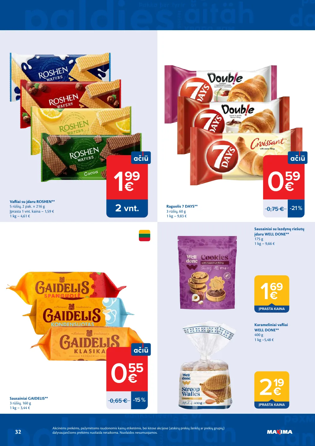 Maxima AČIŪ savaitinis leidinys Nr. 20 – p.32