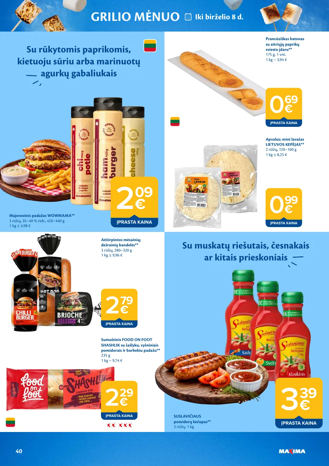 Maxima AČIŪ savaitinis leidinys Nr. 20 – p.40