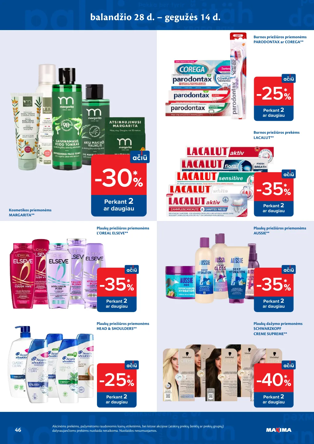 Maxima AČIŪ savaitinis leidinys Nr. 20 – p.46