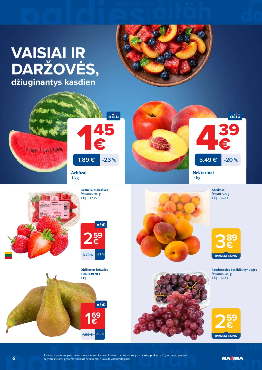 Maxima AČIŪ savaitinis leidinys Nr. 20 – p.6