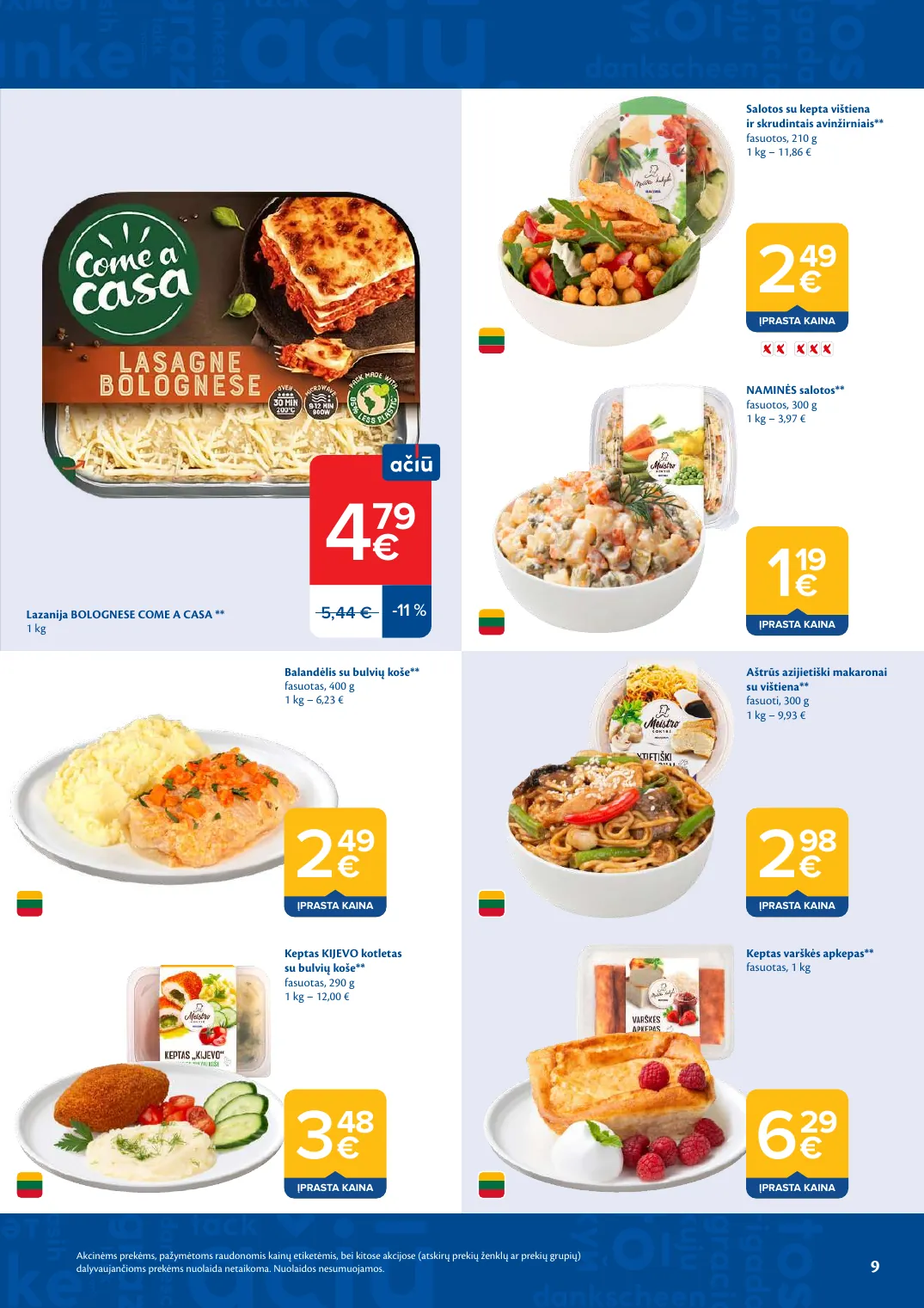 Maxima AČIŪ savaitinis leidinys Nr. 20 – p.9