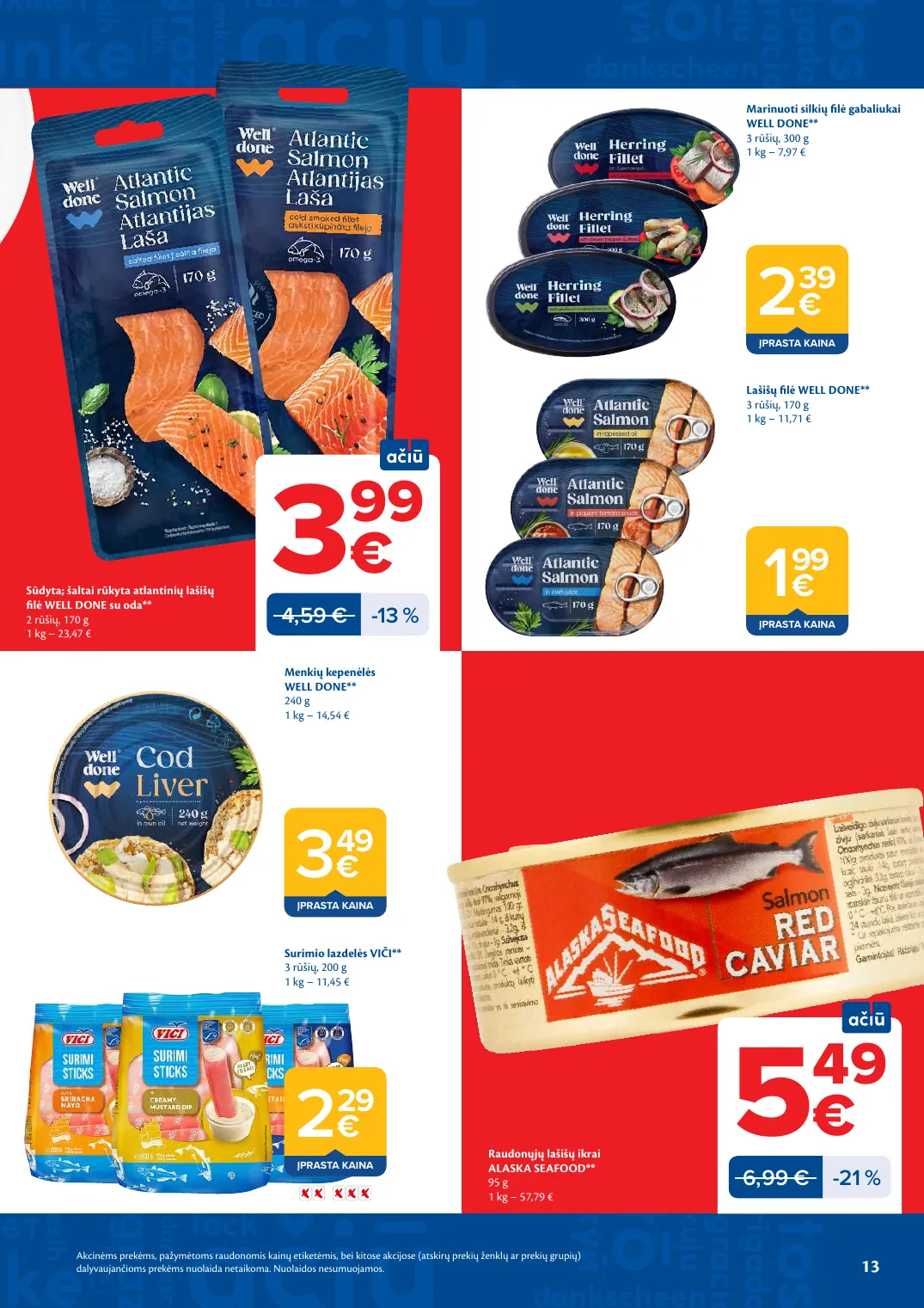 Maxima AČIŪ savaitinis leidinys Nr. 21 – p.13
