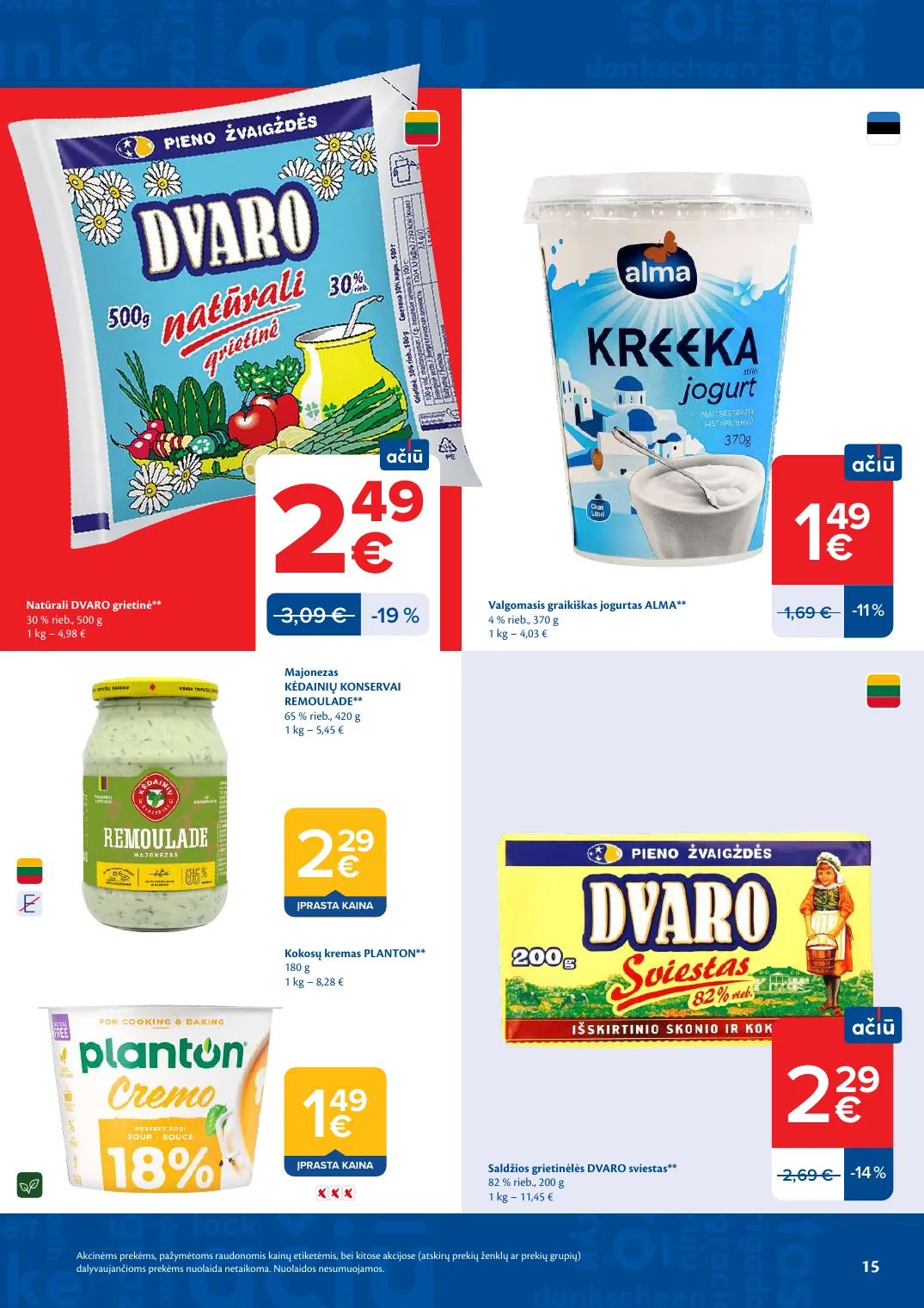 Maxima AČIŪ savaitinis leidinys Nr. 21 – p.15