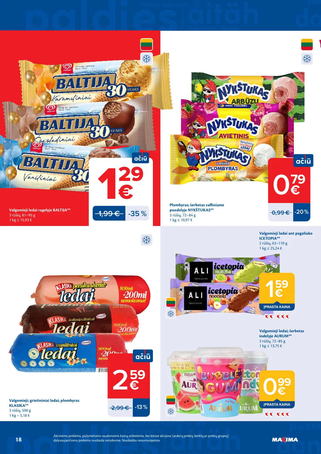 Maxima AČIŪ savaitinis leidinys Nr. 21 – p.18