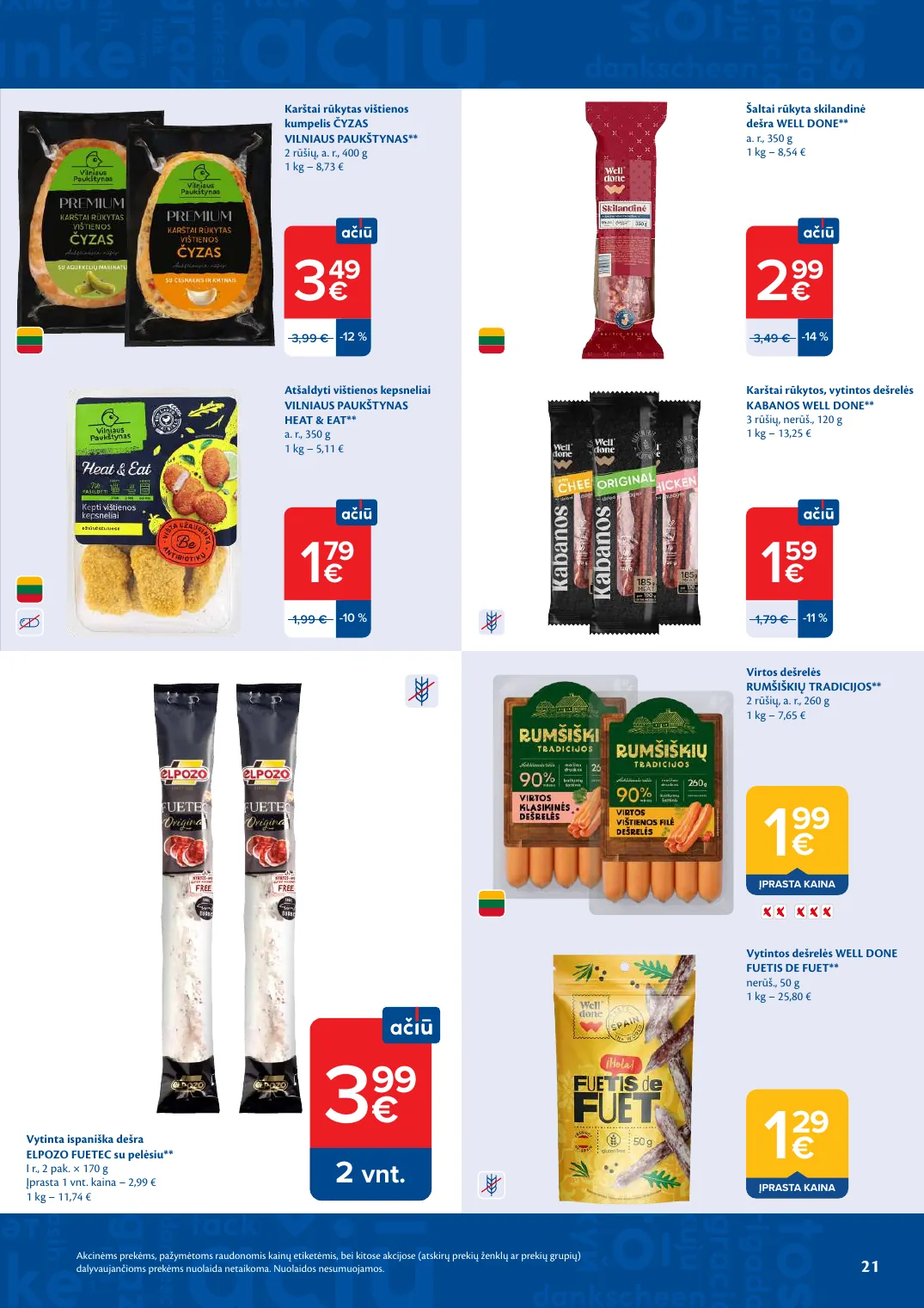 Maxima AČIŪ savaitinis leidinys Nr. 21 – p.21