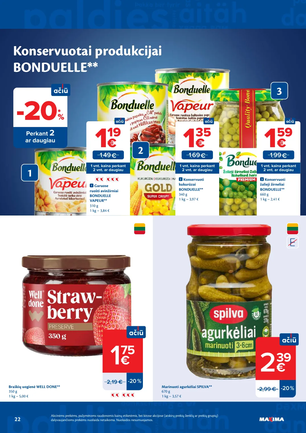 Maxima AČIŪ savaitinis leidinys Nr. 21 – p.22