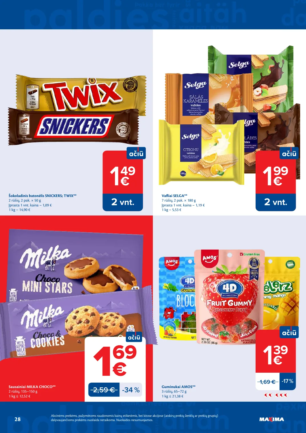 Maxima AČIŪ savaitinis leidinys Nr. 21 – p.28