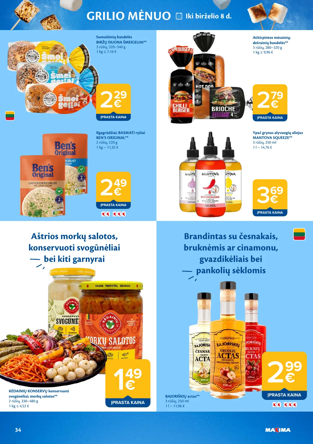 Maxima AČIŪ savaitinis leidinys Nr. 21 – p.34