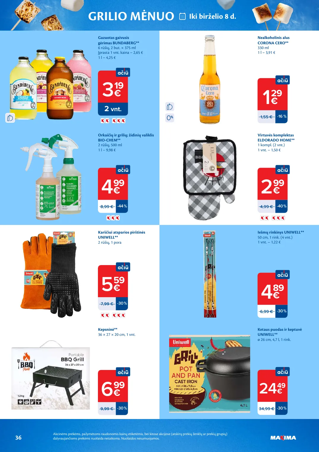 Maxima AČIŪ savaitinis leidinys Nr. 21 – p.36