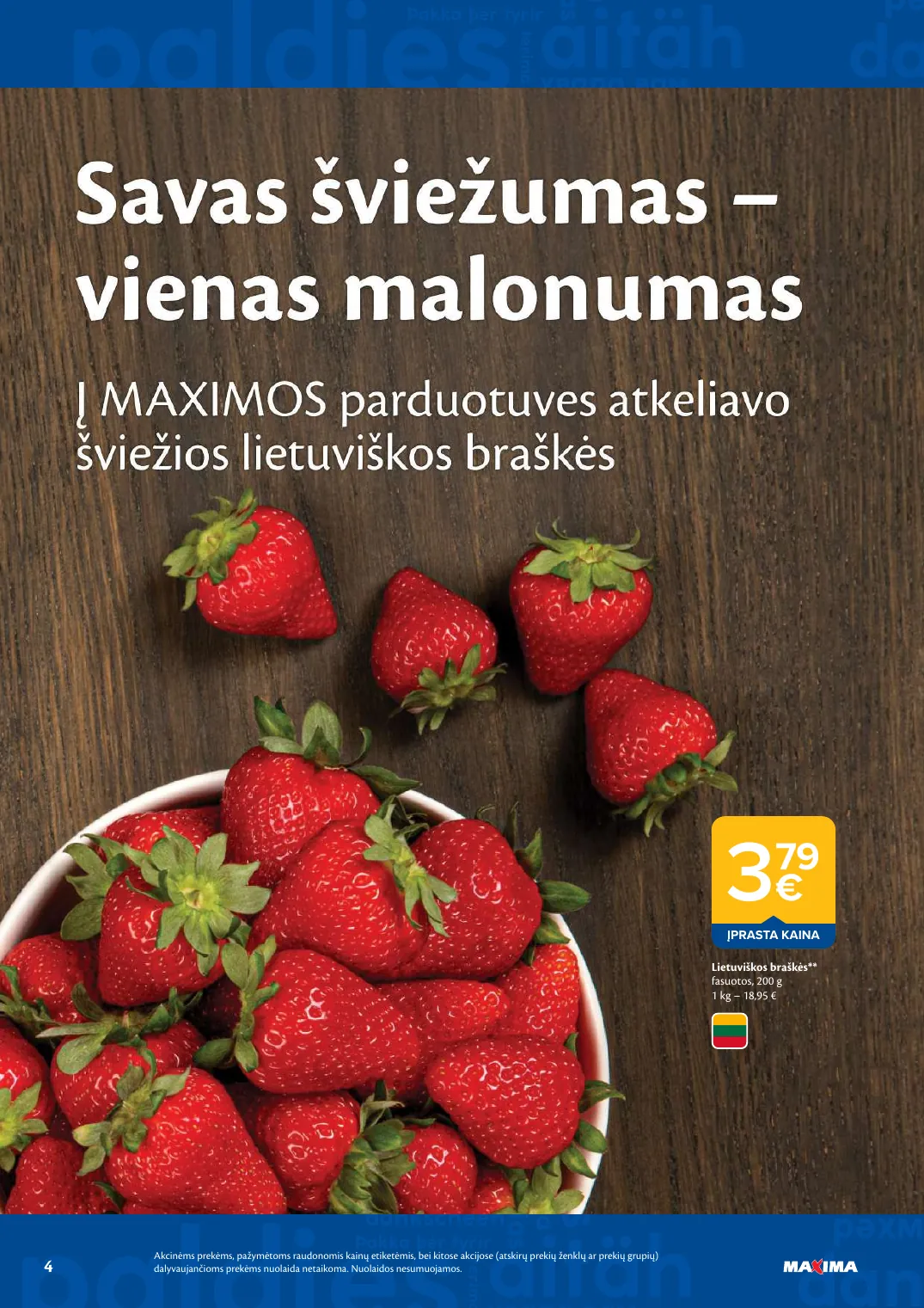 Maxima AČIŪ savaitinis leidinys Nr. 21 – p.4