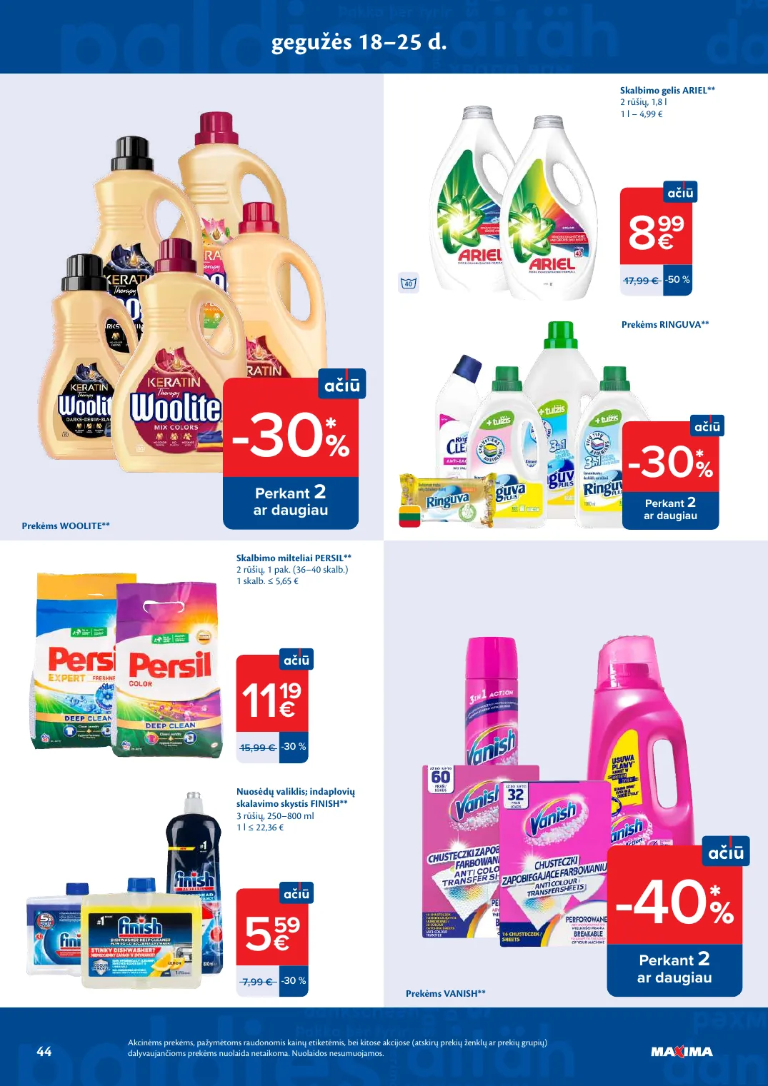 Maxima AČIŪ savaitinis leidinys Nr. 21 – p.44