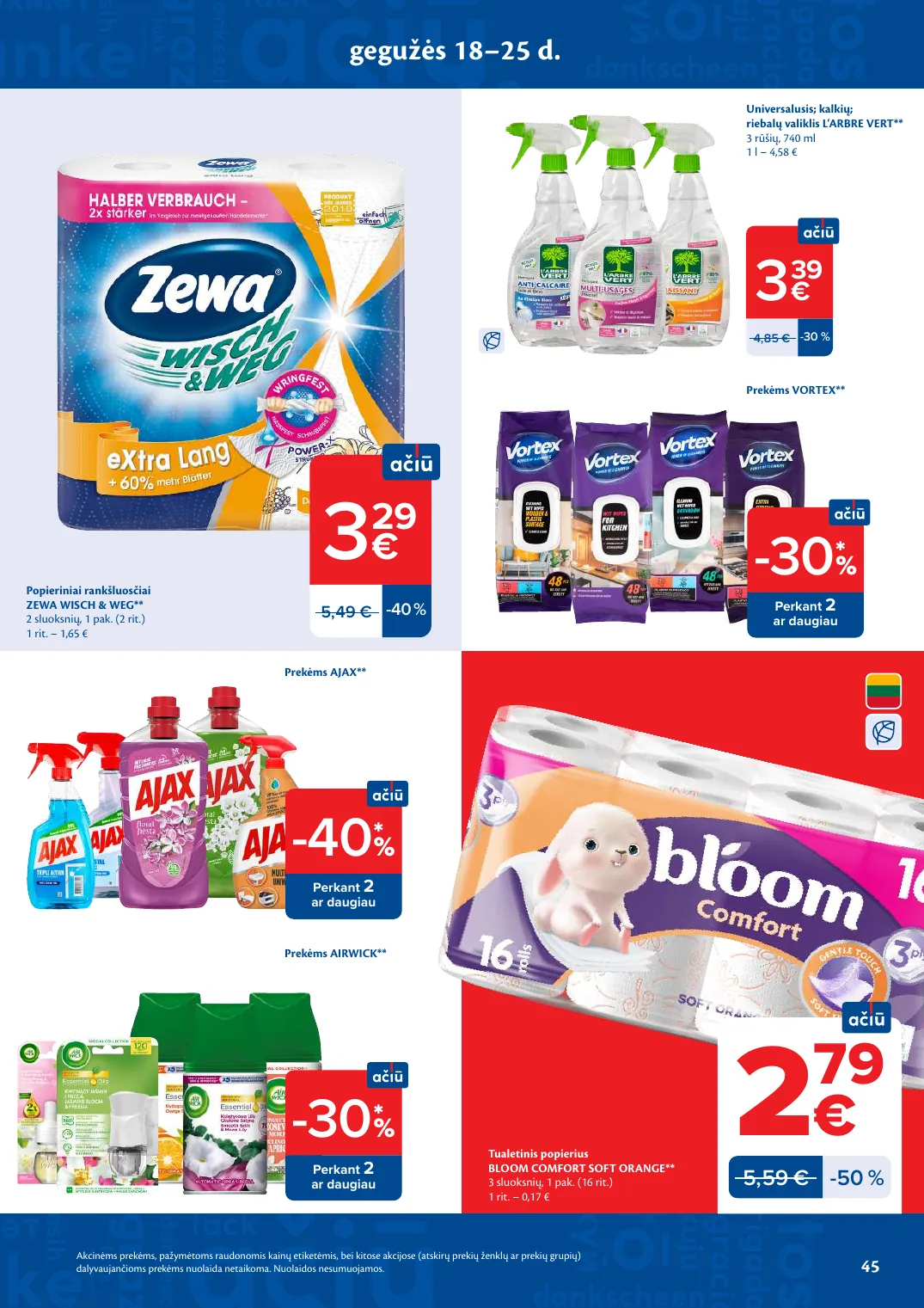 Maxima AČIŪ savaitinis leidinys Nr. 21 – p.45