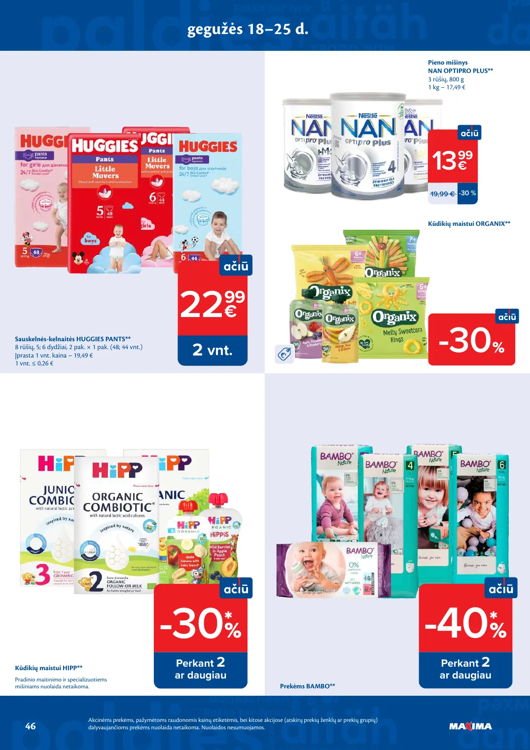 Maxima AČIŪ savaitinis leidinys Nr. 21 – p.46