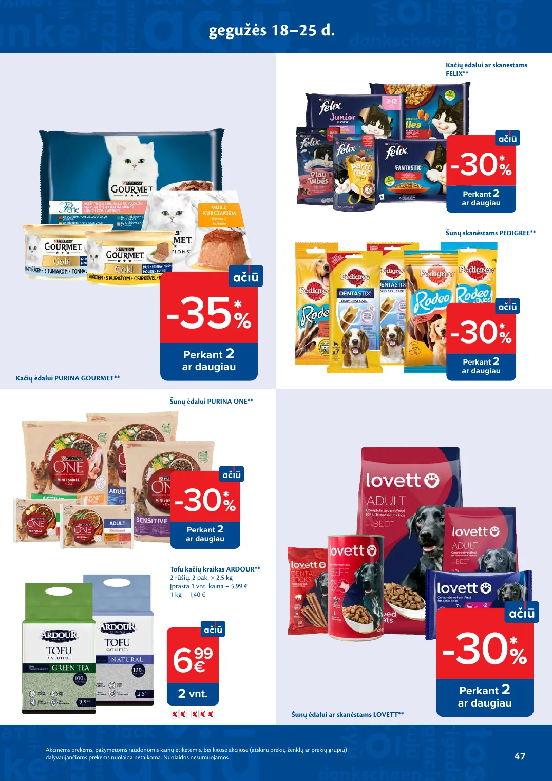 Maxima AČIŪ savaitinis leidinys Nr. 21 – p.47