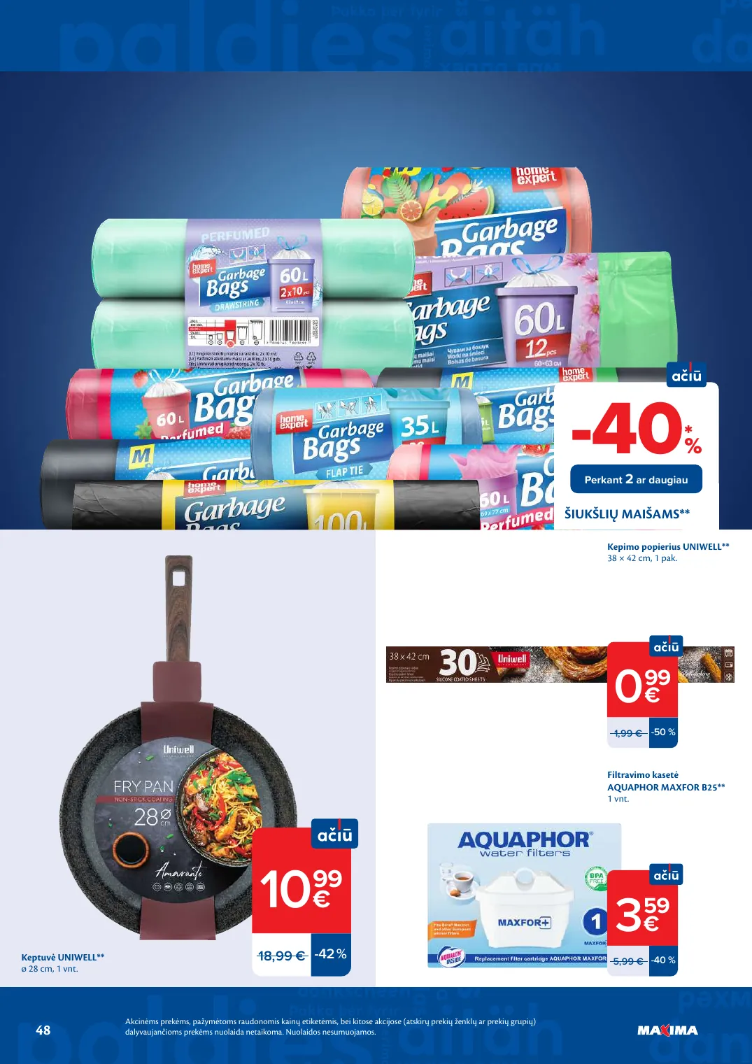 Maxima AČIŪ savaitinis leidinys Nr. 21 – p.48