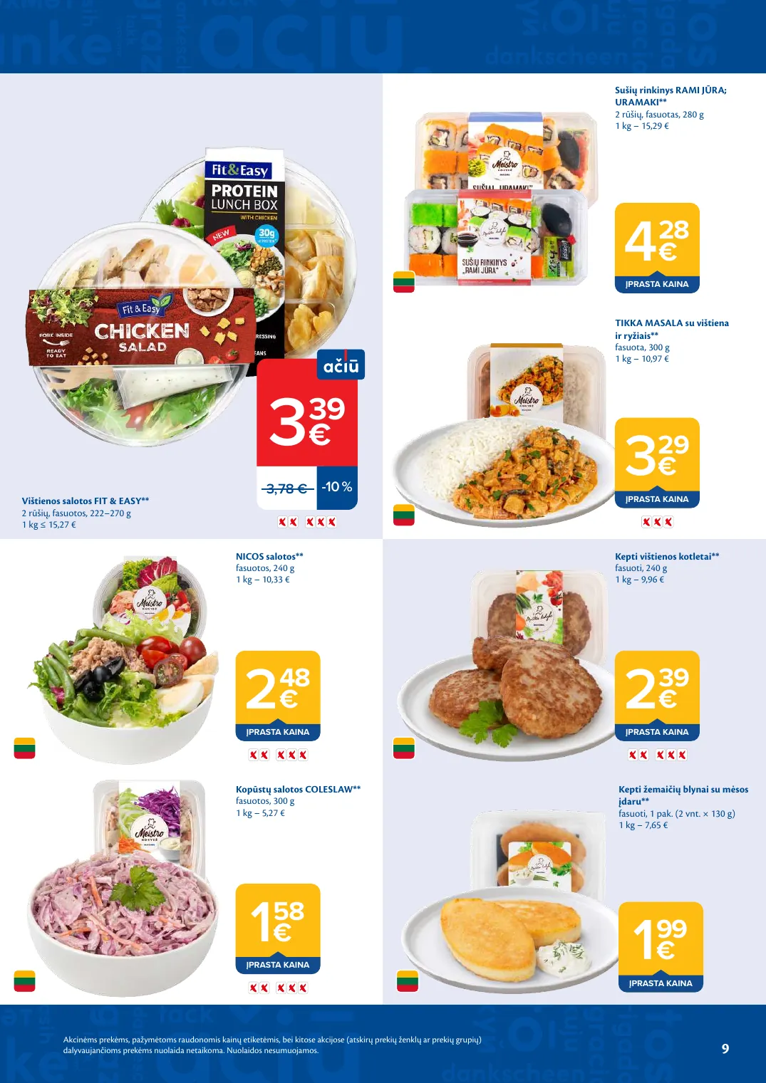 Maxima AČIŪ savaitinis leidinys Nr. 21 – p.9