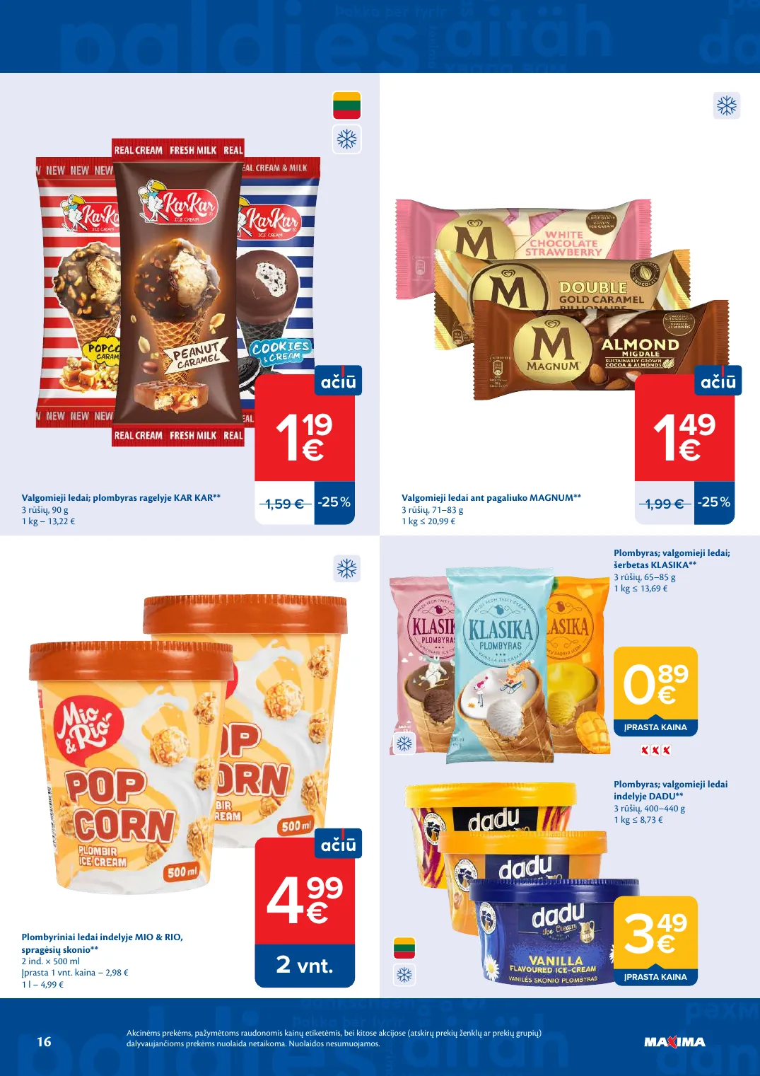 Maxima AČIŪ savaitinis leidinys Nr. 22 – p.16