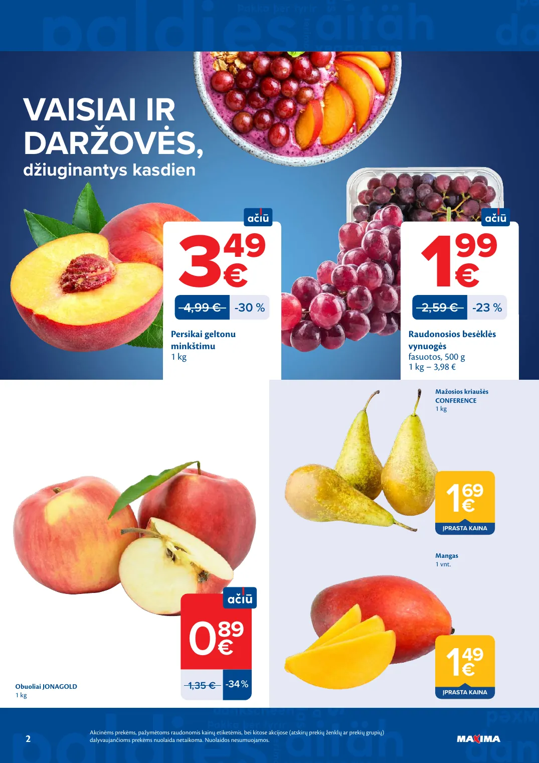 Maxima AČIŪ savaitinis leidinys Nr. 22 – p.2