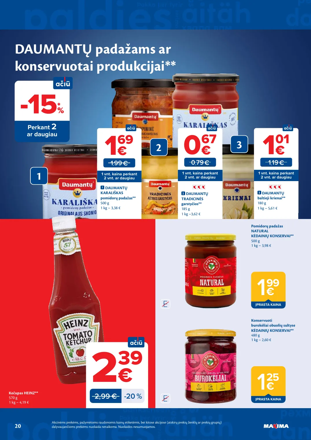 Maxima AČIŪ savaitinis leidinys Nr. 22 – p.20