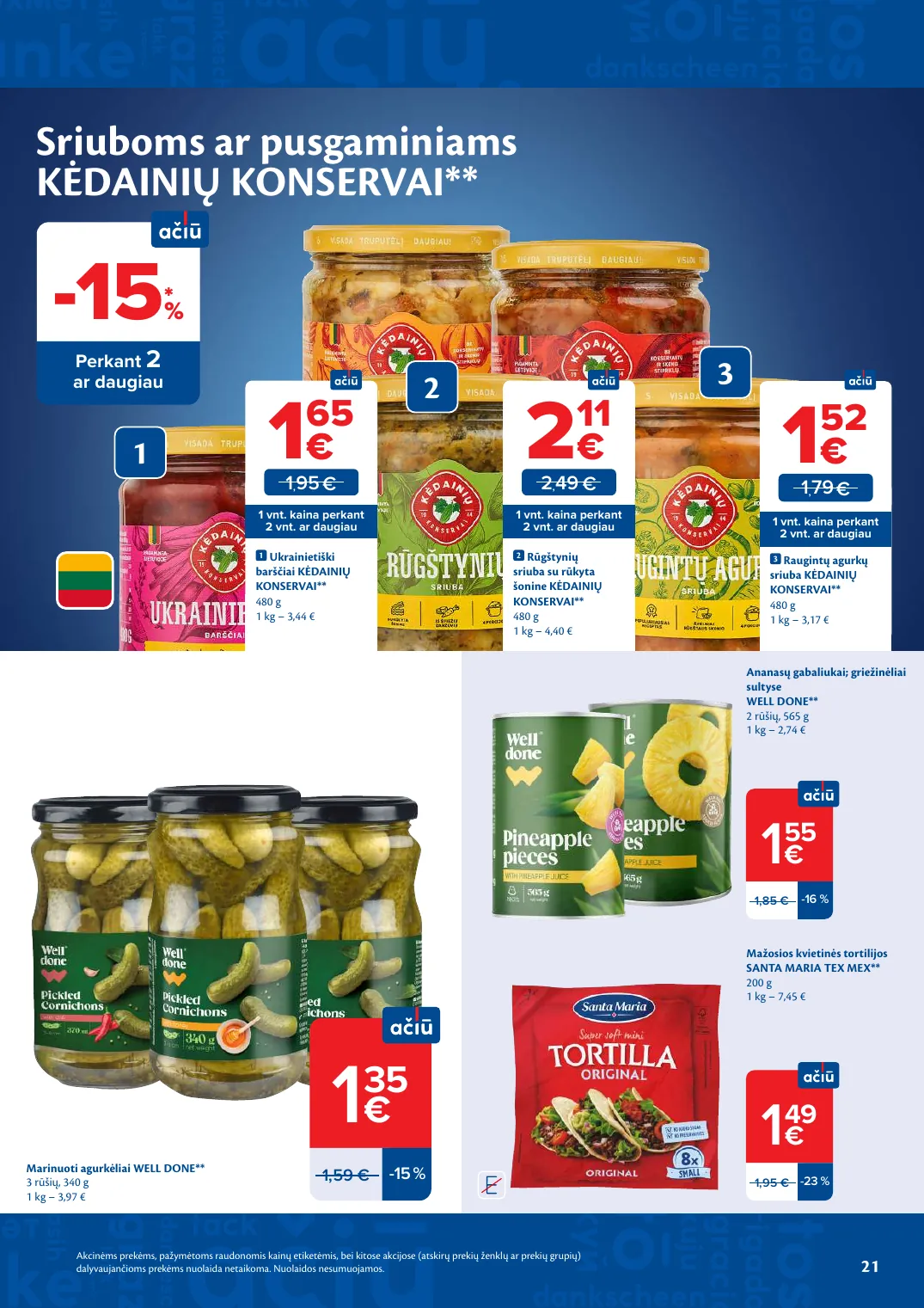 Maxima AČIŪ savaitinis leidinys Nr. 22 – p.21