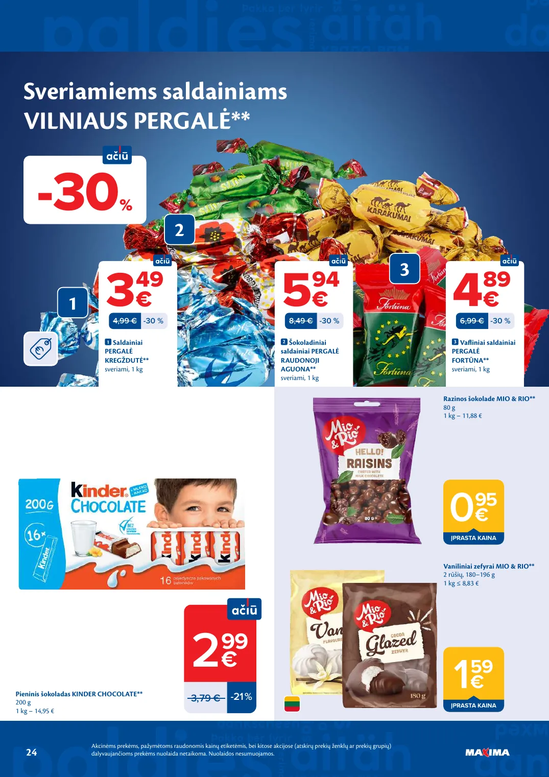 Maxima AČIŪ savaitinis leidinys Nr. 22 – p.24