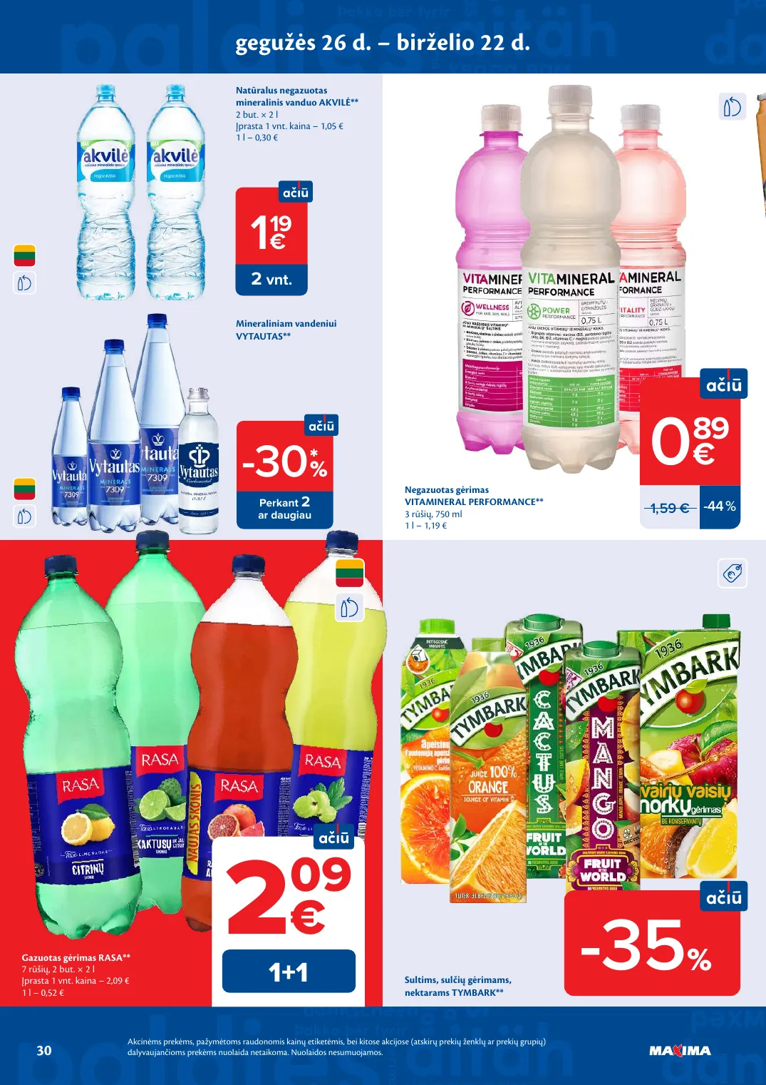 Maxima AČIŪ savaitinis leidinys Nr. 22 – p.30