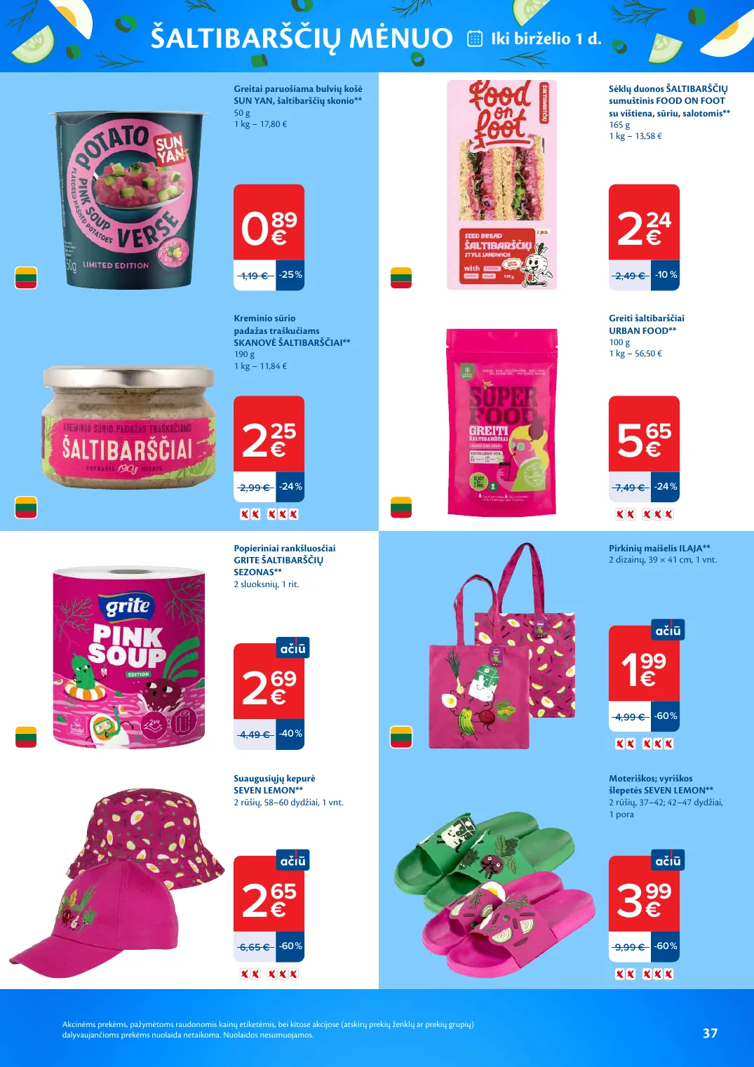 Maxima AČIŪ savaitinis leidinys Nr. 22 – p.37