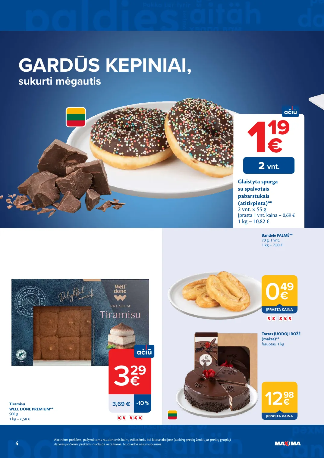 Maxima AČIŪ savaitinis leidinys Nr. 22 – p.4