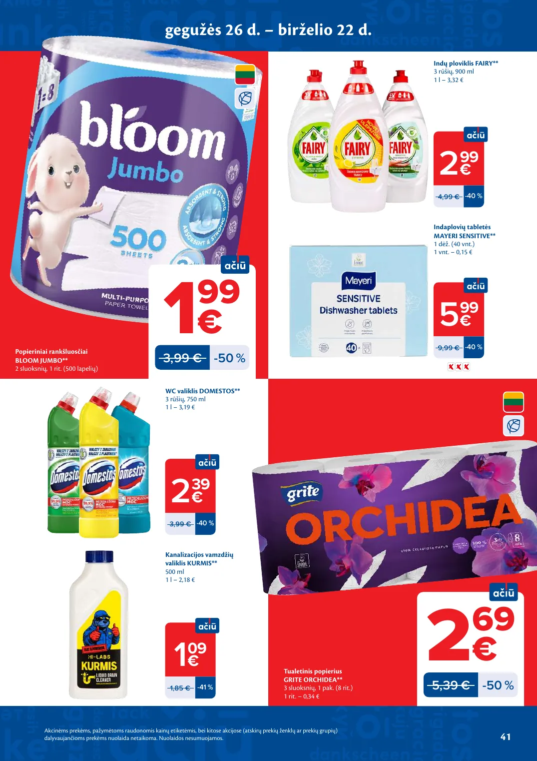 Maxima AČIŪ savaitinis leidinys Nr. 22 – p.41