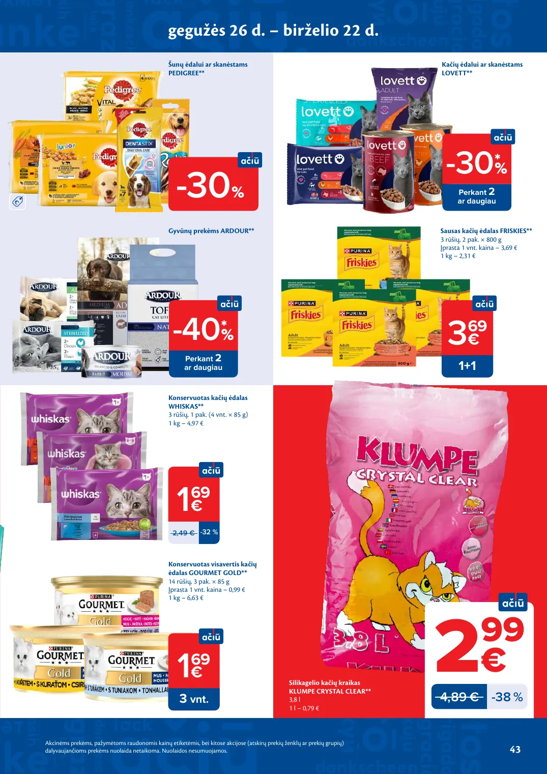 Maxima AČIŪ savaitinis leidinys Nr. 22 – p.43