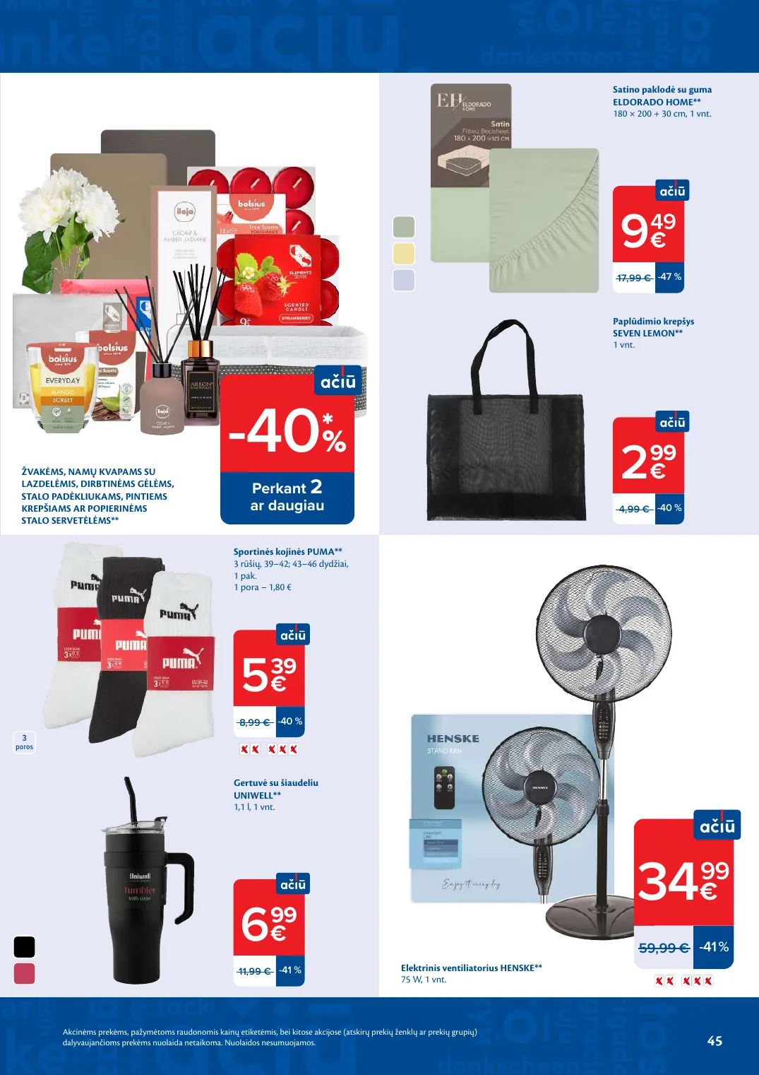 Maxima AČIŪ savaitinis leidinys Nr. 22 – p.45