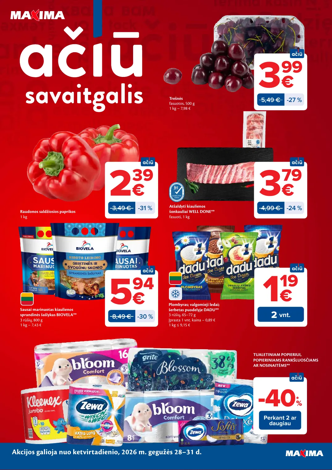 Maxima AČIŪ savaitinis leidinys Nr. 22 – p.48
