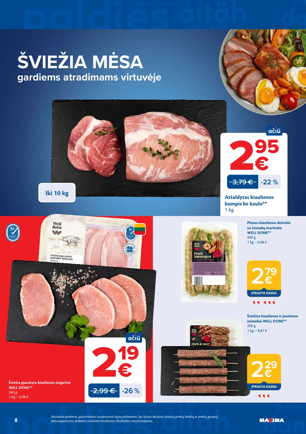 Maxima AČIŪ savaitinis leidinys Nr. 22 – p.8